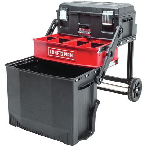 craftsman portable steel tool box|craftsman rolling tool boxes clearance.